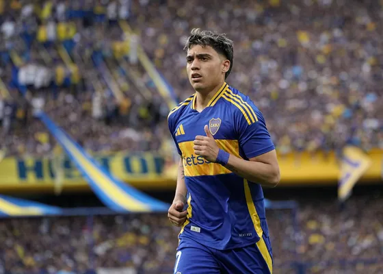 Exequiel Zeballos, en Boca. (Imago)