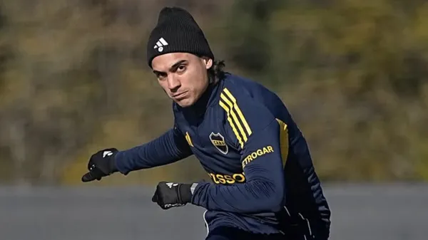 Zeballos nunca contestó la oferta para renovar con Boca. (Javier García Martino)