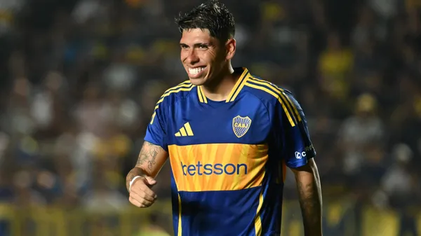 Carlos Palacios tuvo un gran rendimiento contra Huracán. (Getty)
