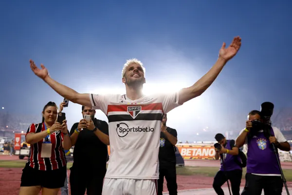 Calleri, ex Boca, héroe en Brasil. (Getty)