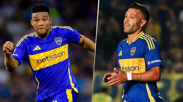 Fabra y Janson, de posibles titulares a relegados en Boca. (Getty)