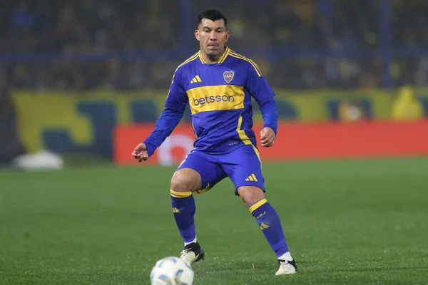 Gary Medel, en Boca. (Getty)