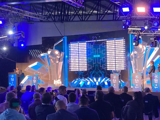 El sorteo de la Copa Argentina en el predio de AFA