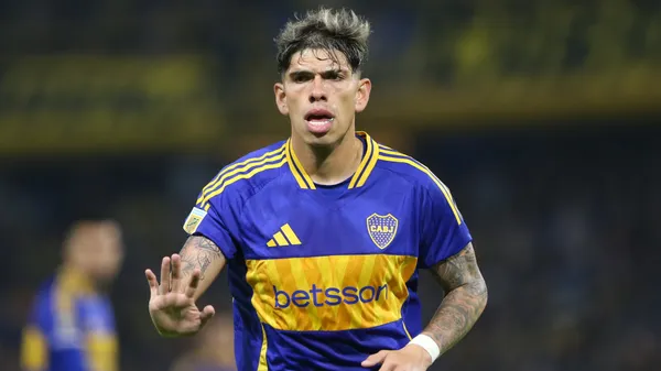 Palacios es titular en Boca.