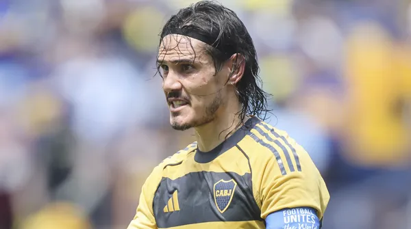 Edinson Cavani, delantero de Boca