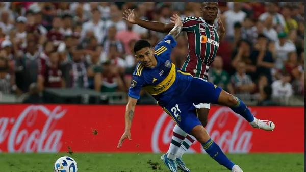 Equi Fernández jugó por última vez ante Fluminense