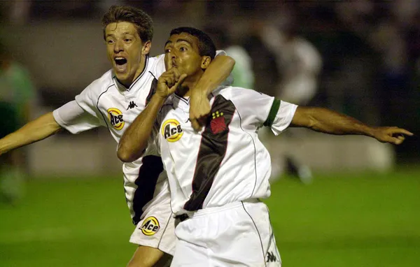 Romário en Vasco Da Gama (Getty Images)