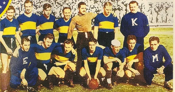 El Boca de 1943, encargado de frenar a 'La Máquina' de River.