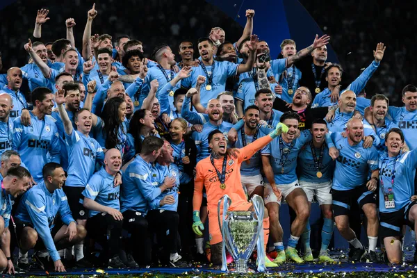 City, campeón de la Champions. (Getty)
