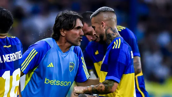 Diego Martínez habló sobre la supuesta pelea con Benedetto en Boca. (Getty)