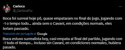 En Brasil hablan del "miedo" a Boca.