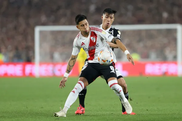 Maxi Meza en River (Getty Images)