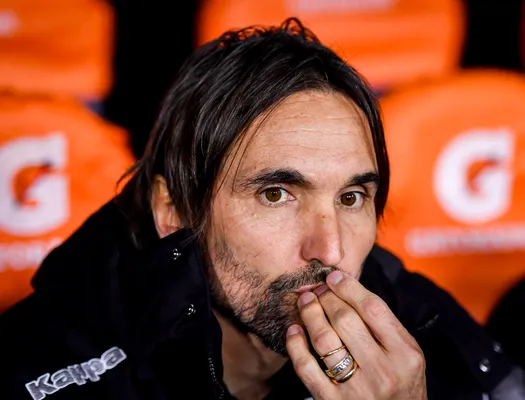 Diego Martínez, entrenador de Huracán (Getty Images)