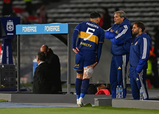 Paredes se lesionó ante Instituto.