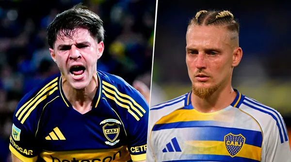 Pellegrino y Ascacibar, con chances de jugar vs. U. Católica. (Getty)
