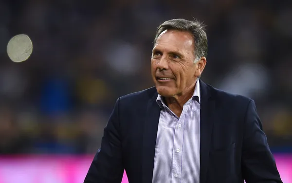 Russo, durante su segunda etapa en Boca. (Getty)