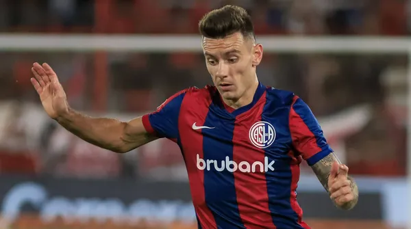 Malcom Braida, jugador de San Lorenzo
