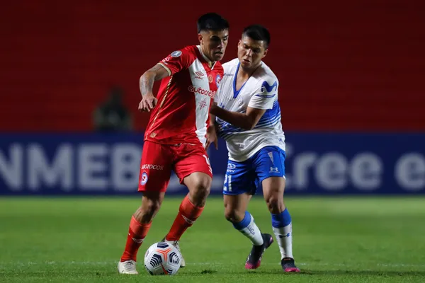 Gabriel Florentín en Argentinos Juniors (Getty Images)