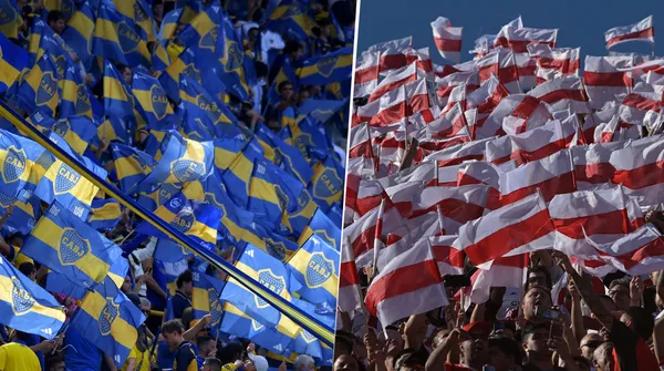 La AFA propuso la idea de que haya dos hinchadas para el Superclásico. (Getty Images)
