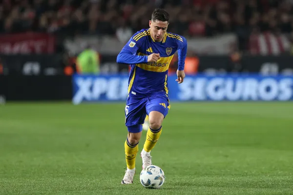 Miguel Merentiel en Boca (Getty Images)