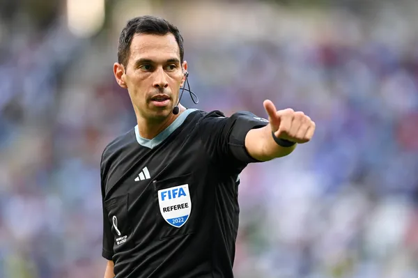 Facundo Tello, árbitro argentino (Getty Images)