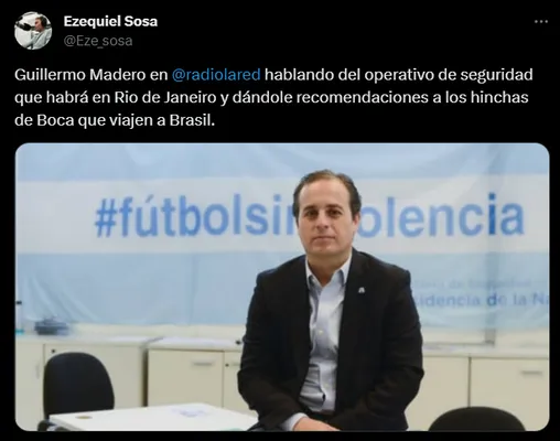 Guillermo Madero dio detalles del operativo de seguridad. (Captura)