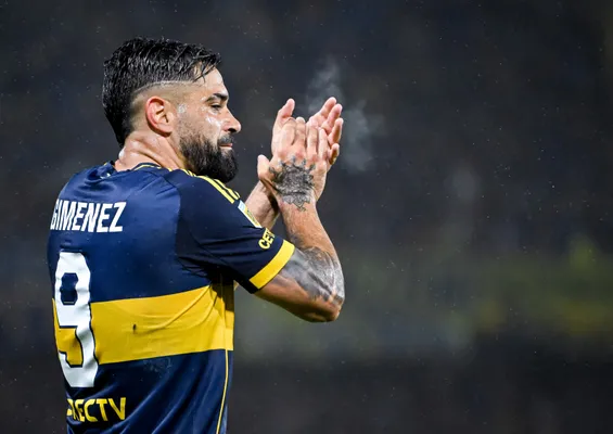 Giménez volvió al gol. Desahogo necesario para el 9 de Boca