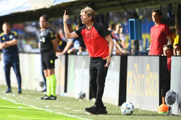 Gabriel Heinze en Boca vs. Newell´s (Getty Images)