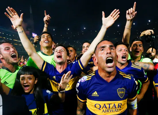 Boca campeón de la Superliga 2018/2020 (Getty Images)