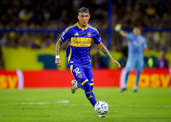 Ayrton Costa, con chances de ser el lateral izquierdo de Boca ante Alianza Lima. (Getty)