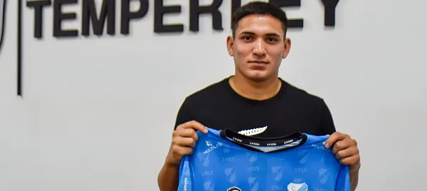 Nahuel Génez en Temperley (Temperley Oficial)