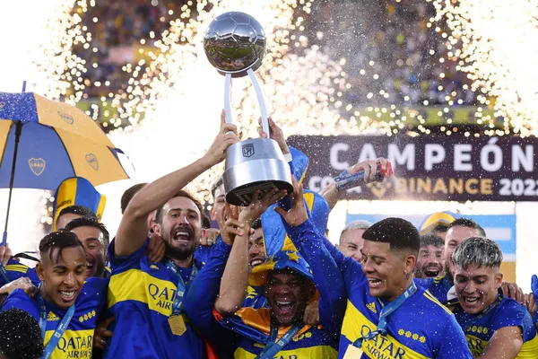 Boca fue campeón de la Copa de la Liga 2022. (Getty)