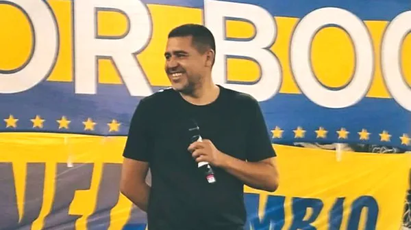 Román va como candidato a presidente en las elecciones de Boca. (Captura)