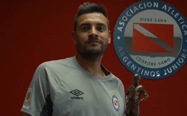 Romero tendrá un contrato por productividad. (Argentinos Juniors Oficial)