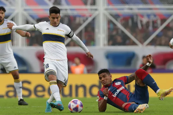 El duelo de Boca que culminó en derrota con San Lorenzo. (Getty)