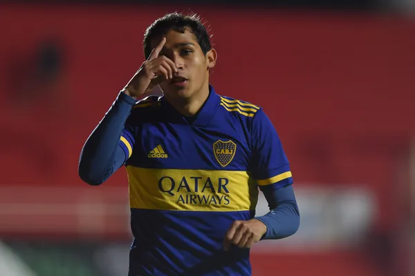 Obando, en Boca. (Getty Images)