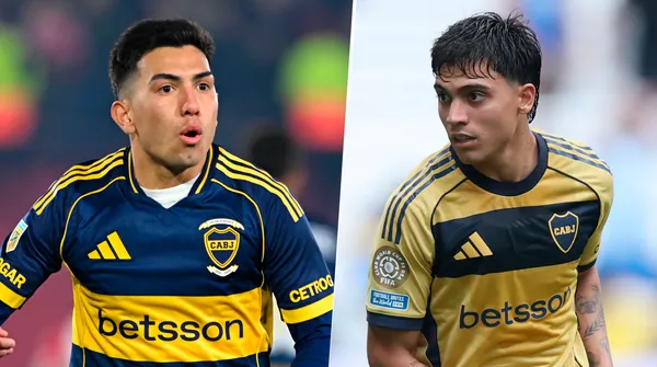 Velasco y Zeballos, con chances de ser titulares en el Boca-Banfield. (Getty)