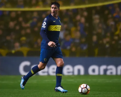 Pablo Pérez en Boca. (Getty)