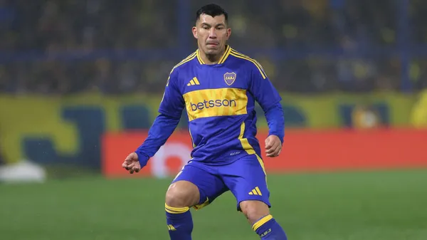 Gary Medel, sin lugar en el Boca de Gago. (Getty)