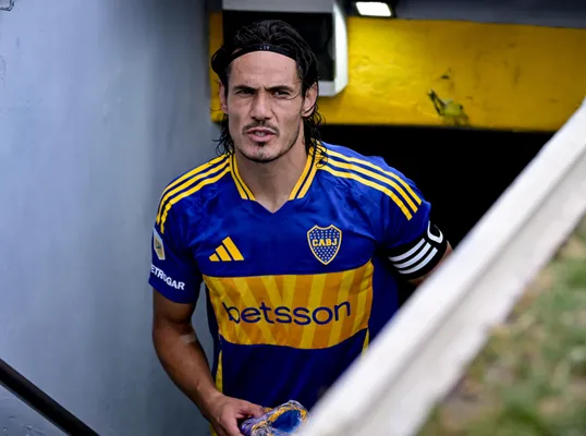Edinson Cavani en Boca