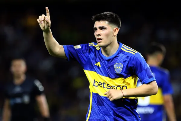 Vicente Taborda en Boca (Getty Images)