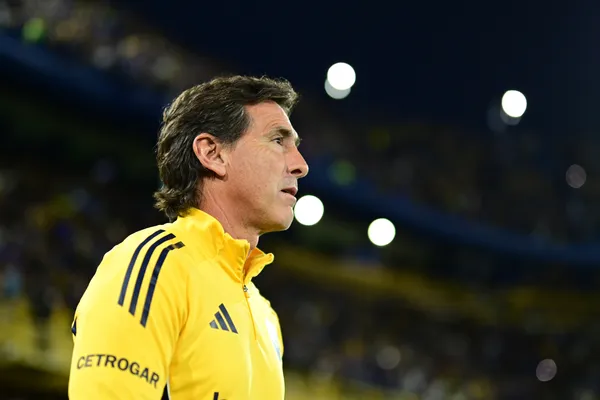 Úbeda y su continuidad en Boca no está definida. (Getty)