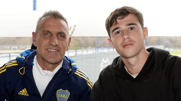 Dalmasso, uno de los juveniles que impresionó a Gago.