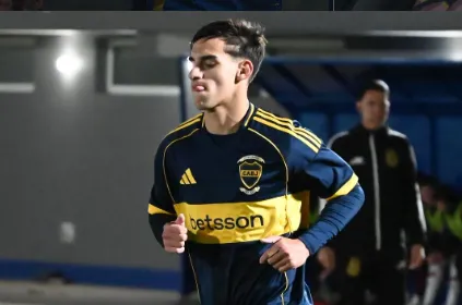 Gelini asistió a Zeballos contra Estudiantes.