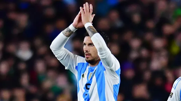 Paredes, presente en los dos partidos de la Selección Argentina