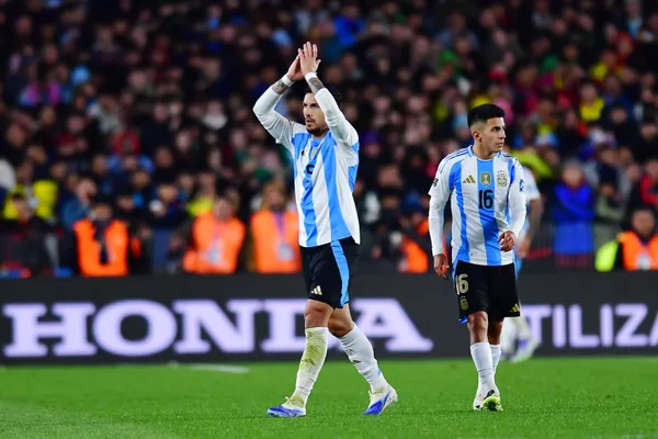 Paredes tuvo otra gran actuación en Argentina. (Getty)