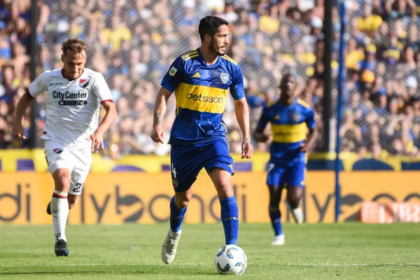 Advíncula y Figal, en Boca. (Imago)