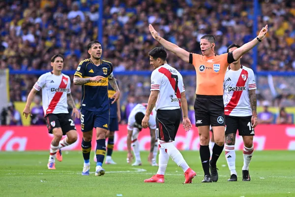 Nicolás Ramírez habló sobre la jugada previa al primer gol de Boca. (Getty)