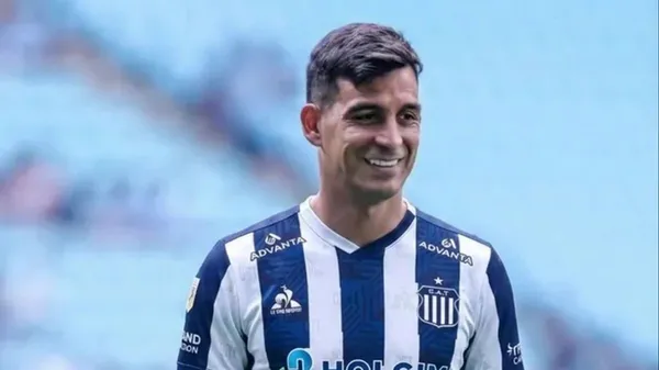 Cristaldo habló en la previa al partido contra Talleres.