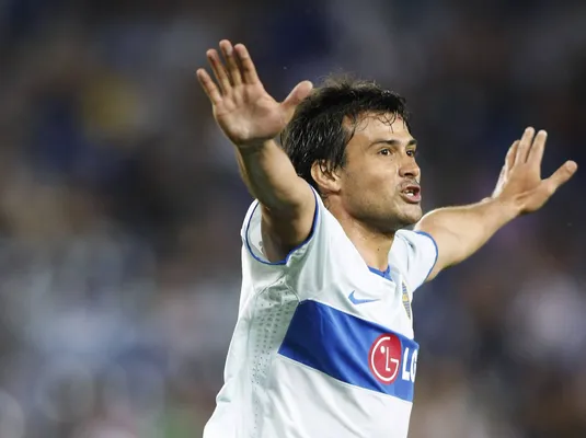 Cvitanich en su paso por Boca, 2011. (